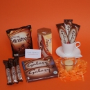 Chocolate pampering presents, Galaxy pamper chocolate gifts, chocolate pamper hampers