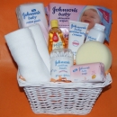 New baby presents, gift wrapped, boxed and delivered with a personalised gift card