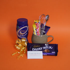 Cadbury hot chocolate thank you gifts, hot choc chunks thank you presents, mini thank you presents for girlfriends, small chocolate thank you gifts