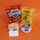 Popcorn and sweets treats for new homes, moving in gift idea, unique moving house gifts, moving to a new home gifts UK, housewarming gift ideas delivered