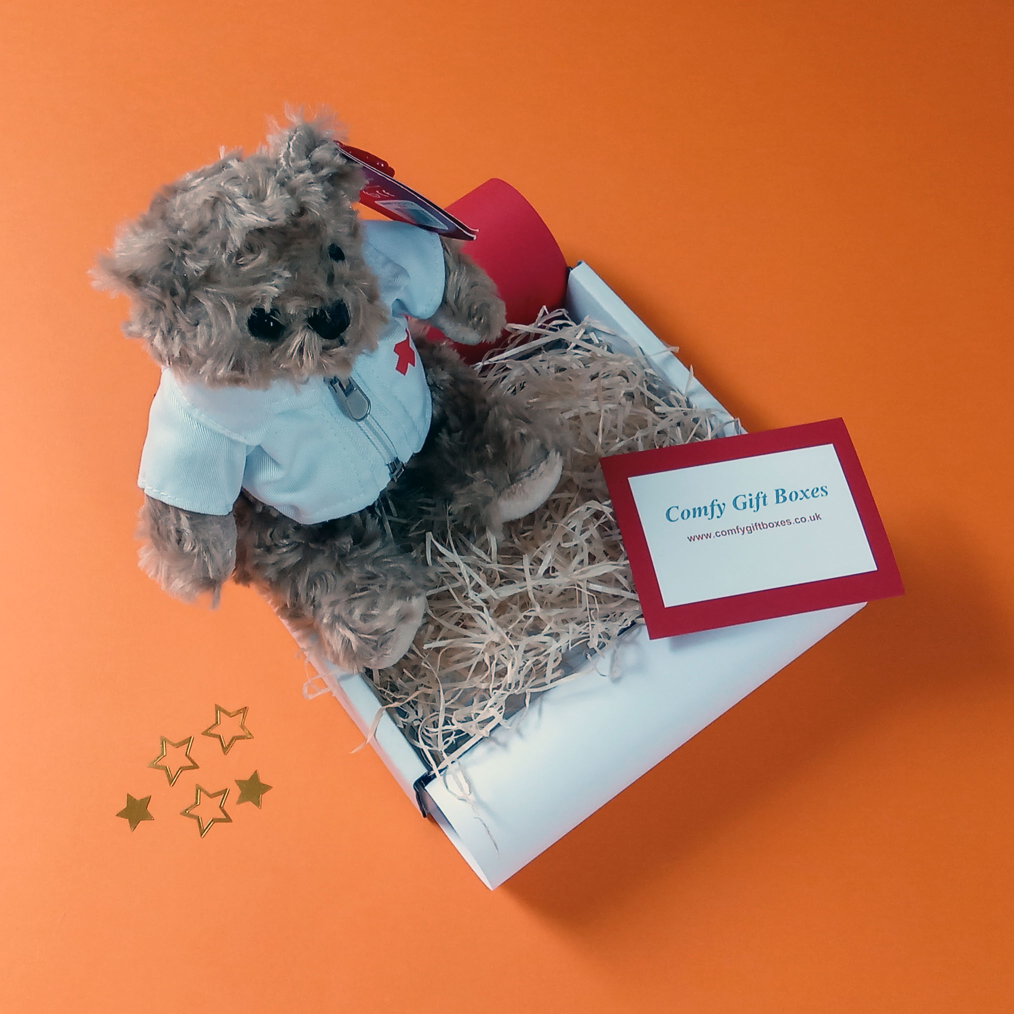 Small get well teddy bear gift ideas UK delivery, get well gifts for work mates in hospital, hospital get well doctor teddy bear gifts for children, hospital gifts UK delivery